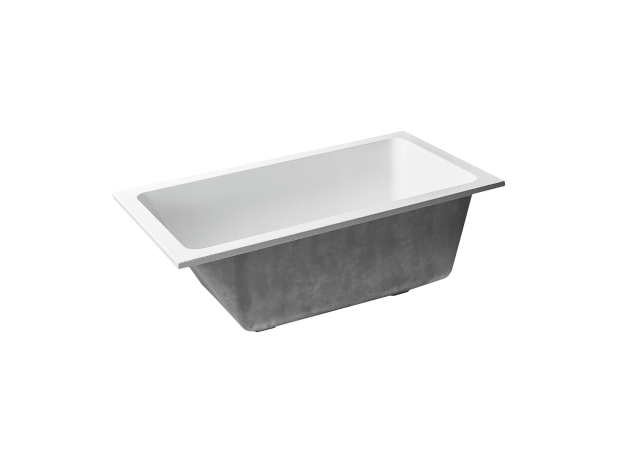 Reece Posh Domaine Inset Bath 1420 X 800 X 500mm White