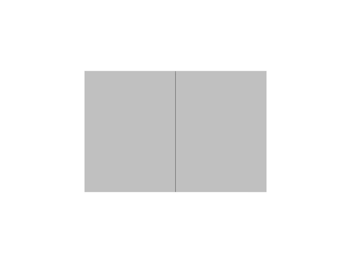 reece Posh Domaine Plus 1200mm x 800mm Shaving Cabinet Graphite Interior LED 2 Door