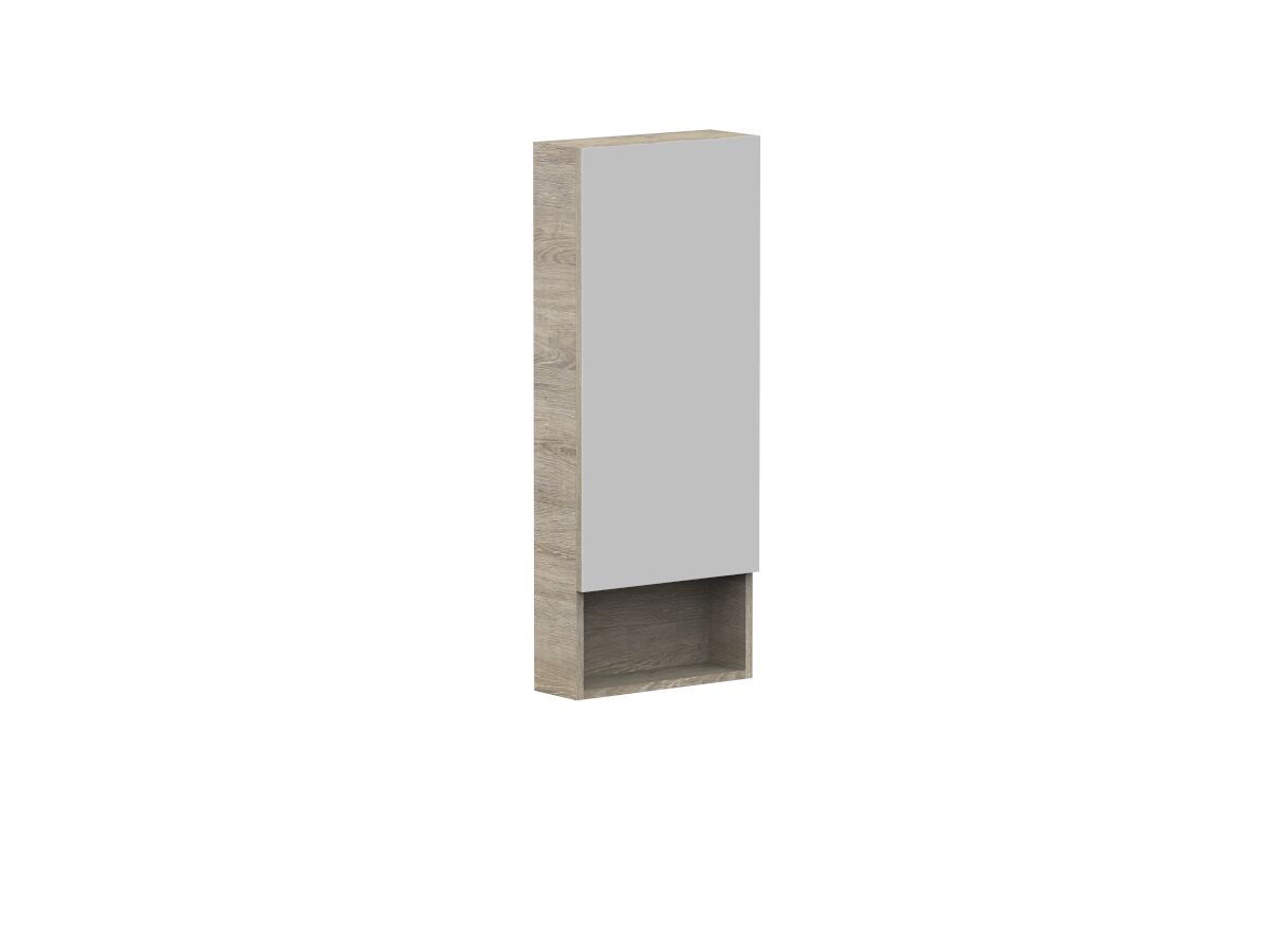Reece Posh Domaine Plus 400mm X 1000mm Shaving Cabinet Open Shelf 1 Door