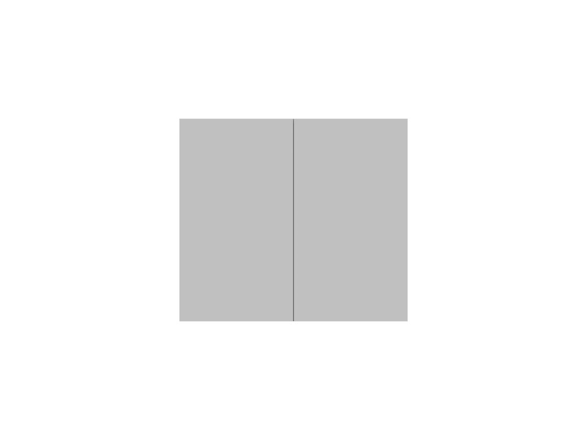 reece Posh Domaine Plus 900mm x 800mm Shaving Cabinet Graphite Interior LED 2 Door