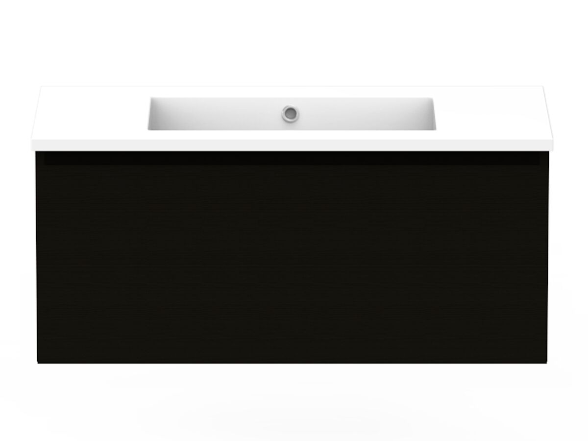 reece Posh Domaine Plus All Drawer 900mm Wall Hung Vanity Centre Basin Cast Marble Top