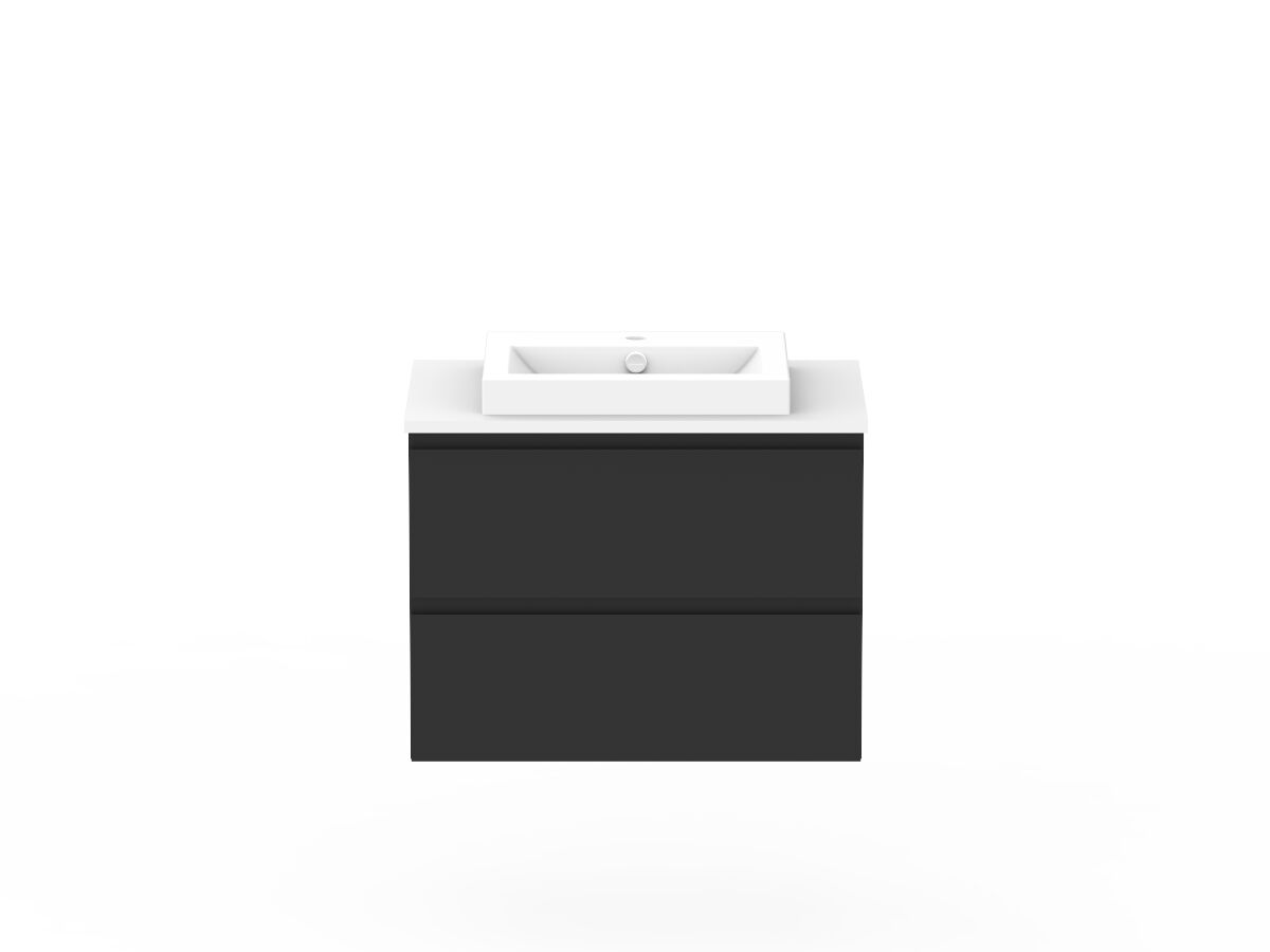 reece Posh Domaine Plus All Drawer Twin 750mm Wall Hung Vanity Centre Basin 20mm Cherry Pie Top reece Posh Domaine Plus All Drawer Twin 750mm Wall Hung Vanity Centre Basin 20mm Cherry Pie Top