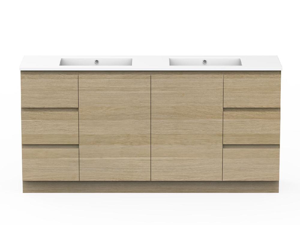 reece Posh Domaine Plus Conventional 1800mm Floor Mounted Vanity Double Basin Cast Marble Top reece Posh Domaine Plus Conventional 1800mm Floor Mounted Vanity Double Basin Cast Marble Top