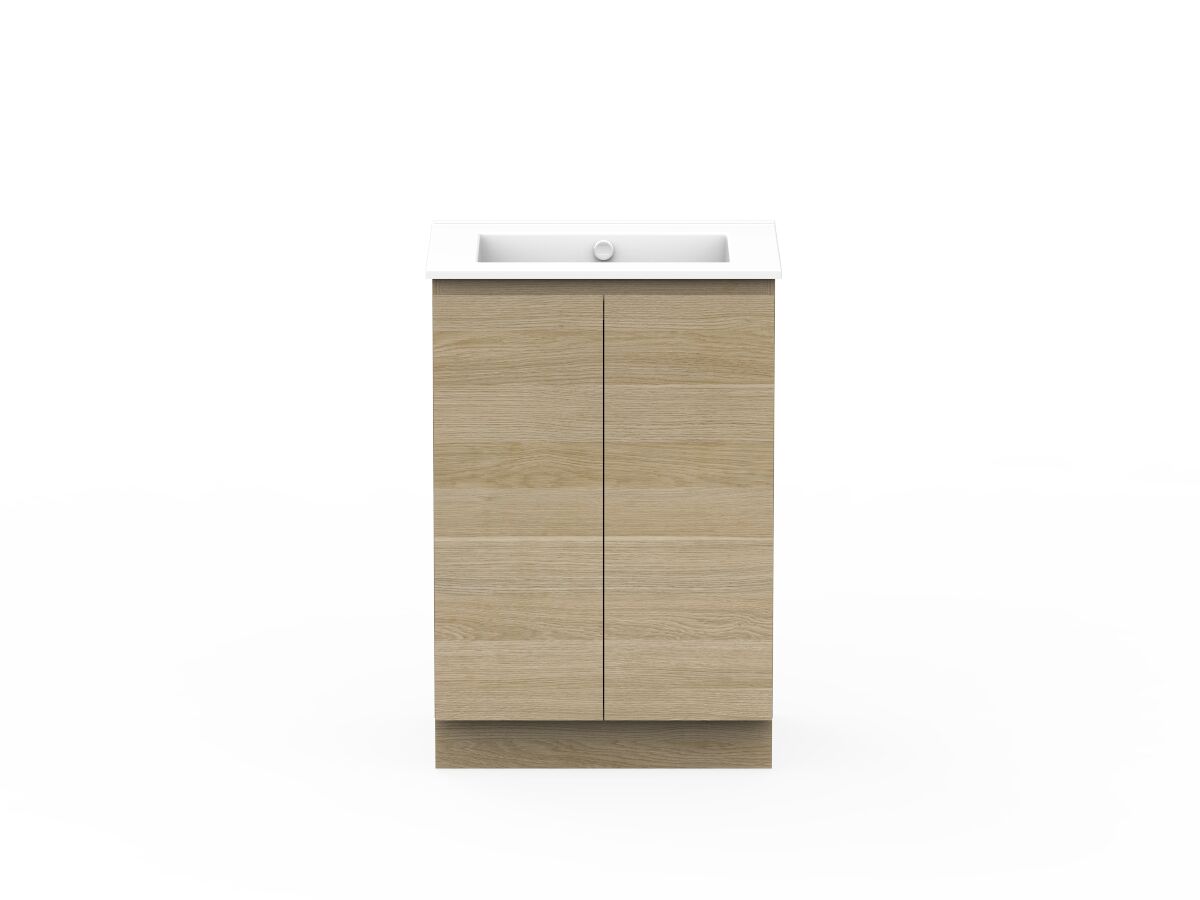 reece Posh Domaine Plus Conventional 600mm Floor Mounted Vanity Centre Basin Ceramic Top