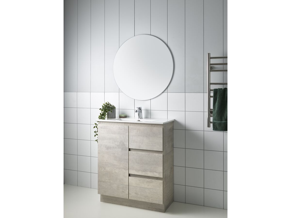 Reece Posh Domaine Plus Ensuite 900mm Floor Mounted Vanity Centre Basin Ceramic Top