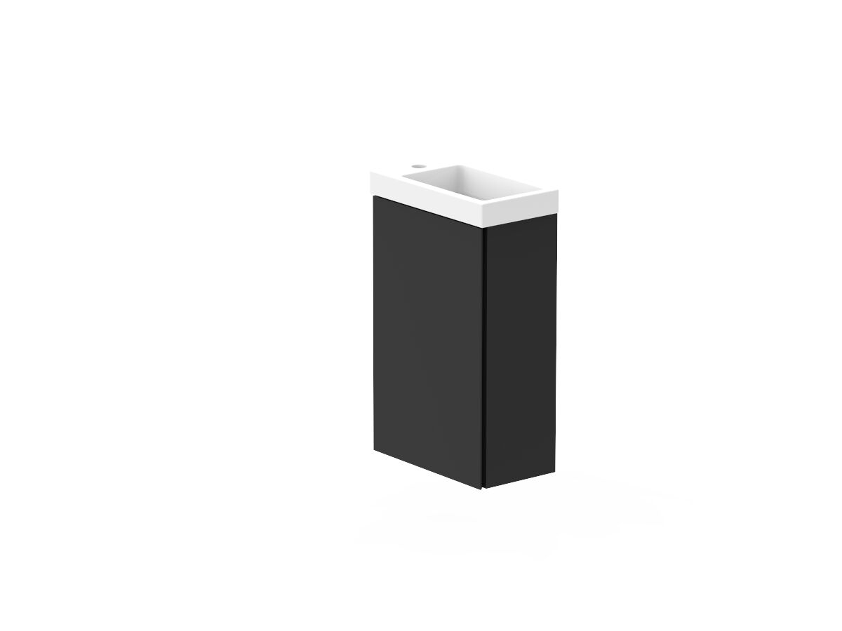 Reece Posh Domaine Plus Mini 400mm Wall Hung Vanity Ceramic Top