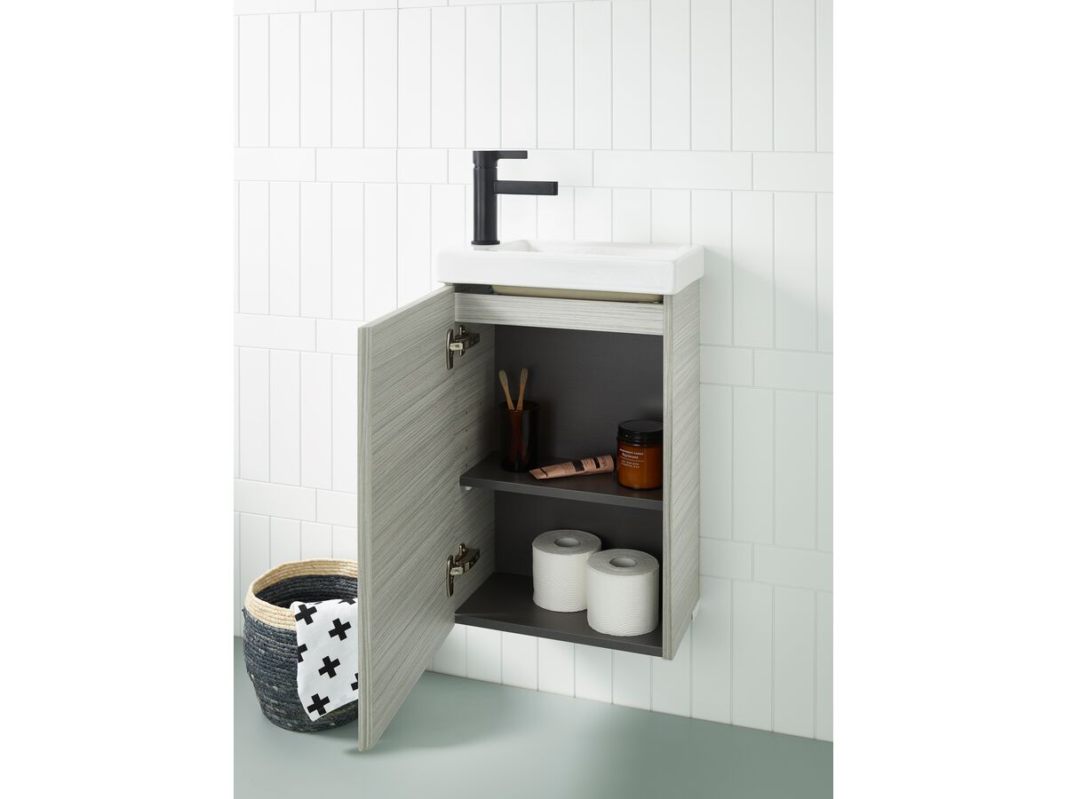Reece Posh Domaine Plus Mini 400mm Wall Hung Vanity Ceramic Top