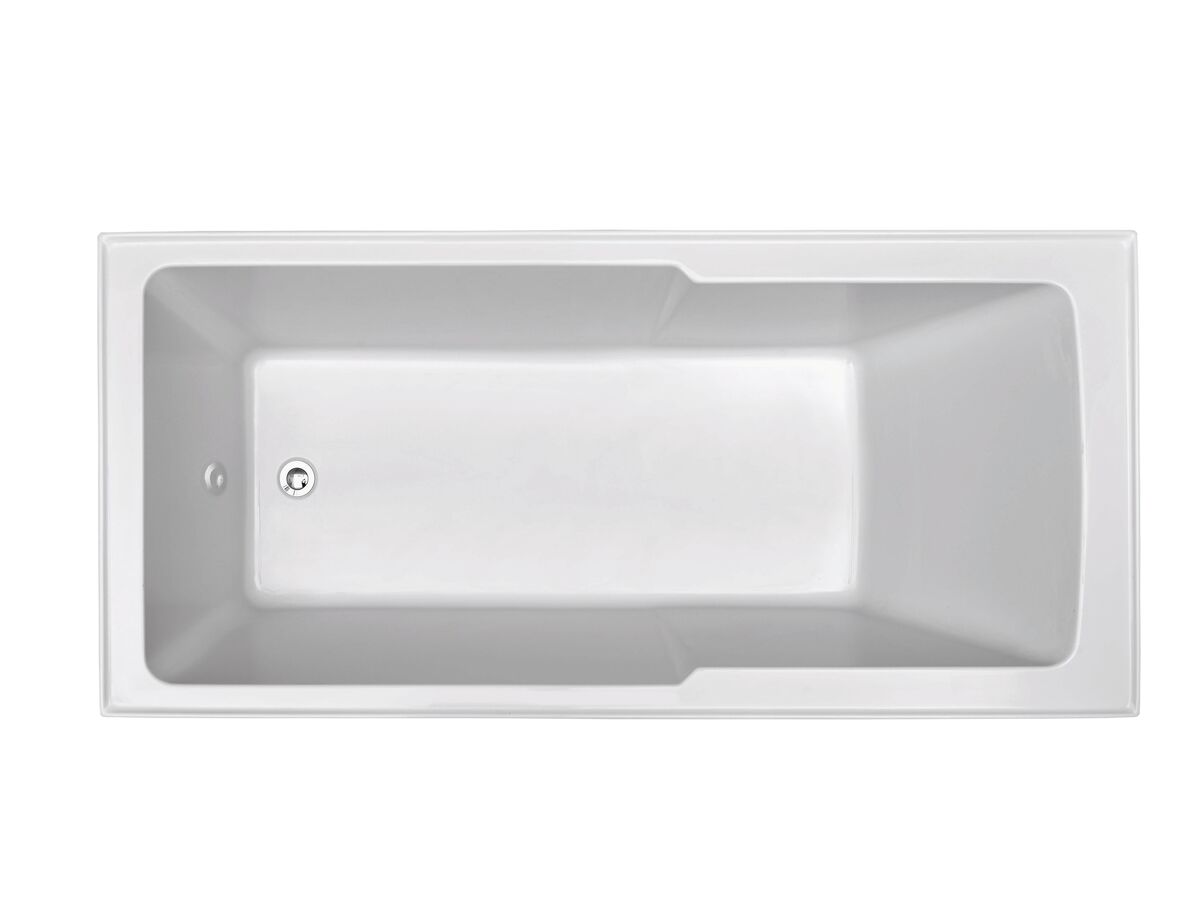 reece Posh Domaine Shower Bath 1500mm x 750mm White
