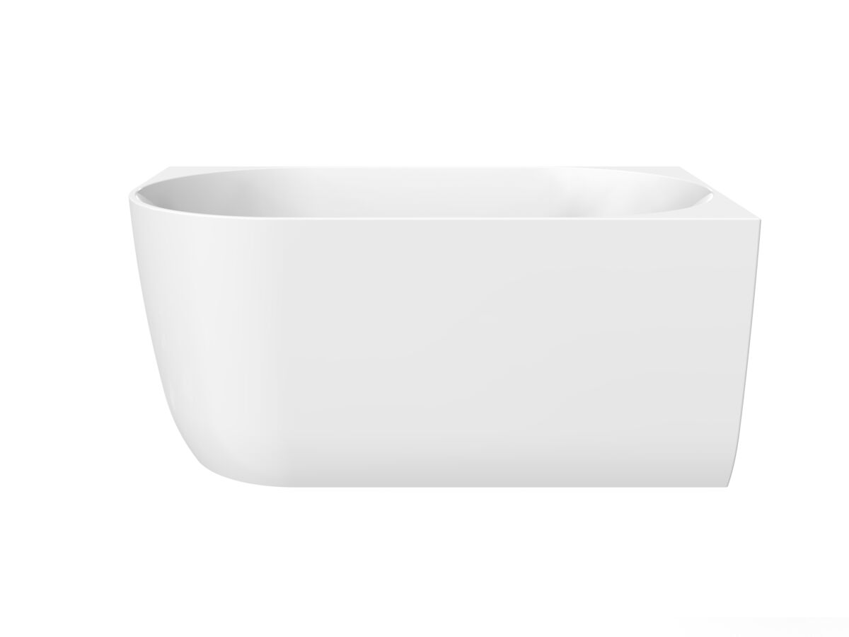 Reece Posh Solus Back To Corner Freestanding Bath 1300 Right Corner White