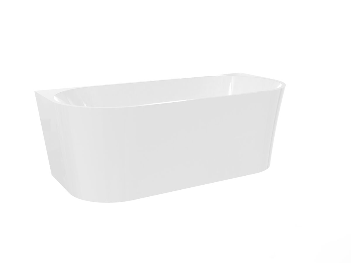 Reece Posh Solus Back To Wall Freestanding Bath 1600mm
