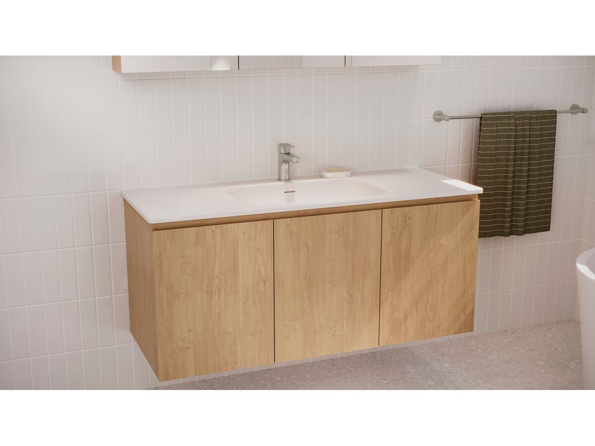 Reece Posh Solus Basin Mixer Tap Brushed Nickel (5 Star) Lead Free