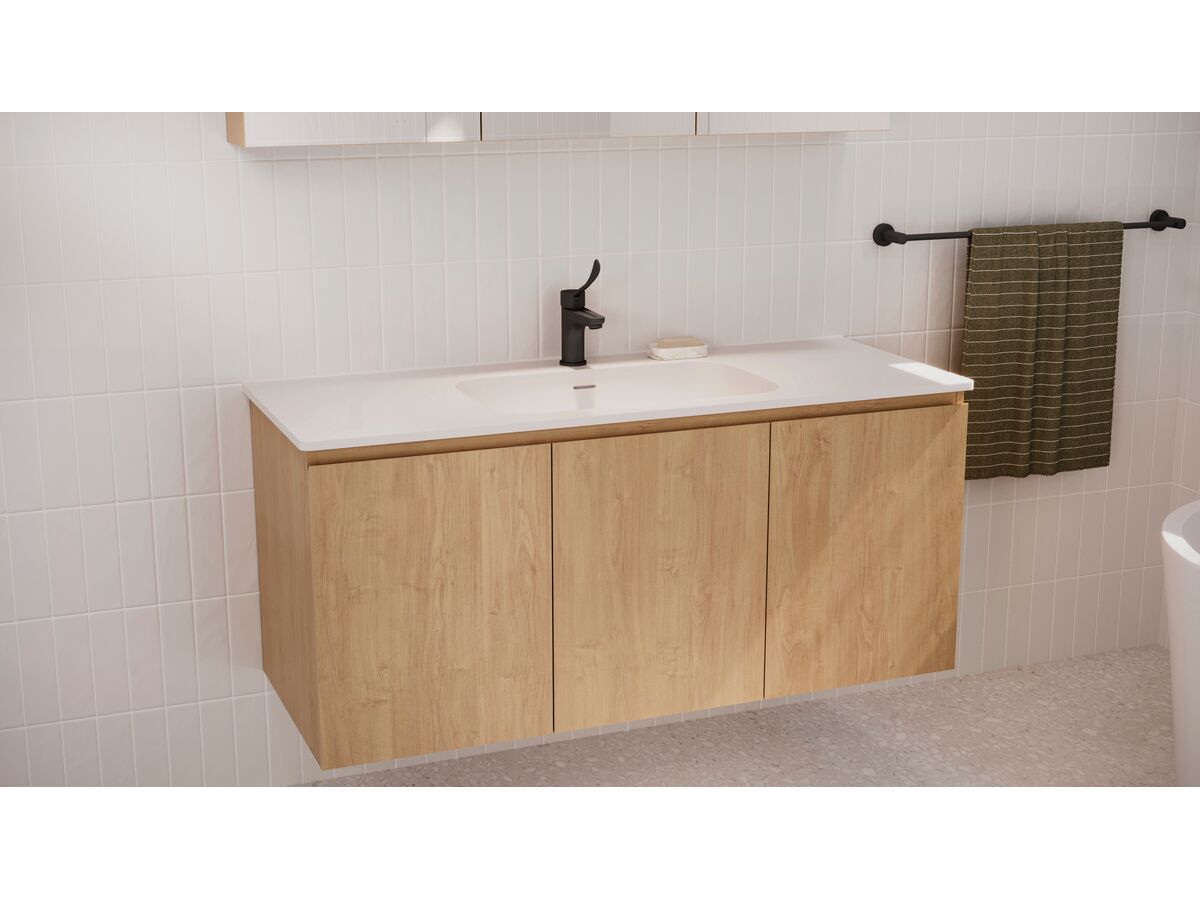 Reece Posh Solus Basin Mixer With Extended Lever Matte Black (5 Star) Lead Free
