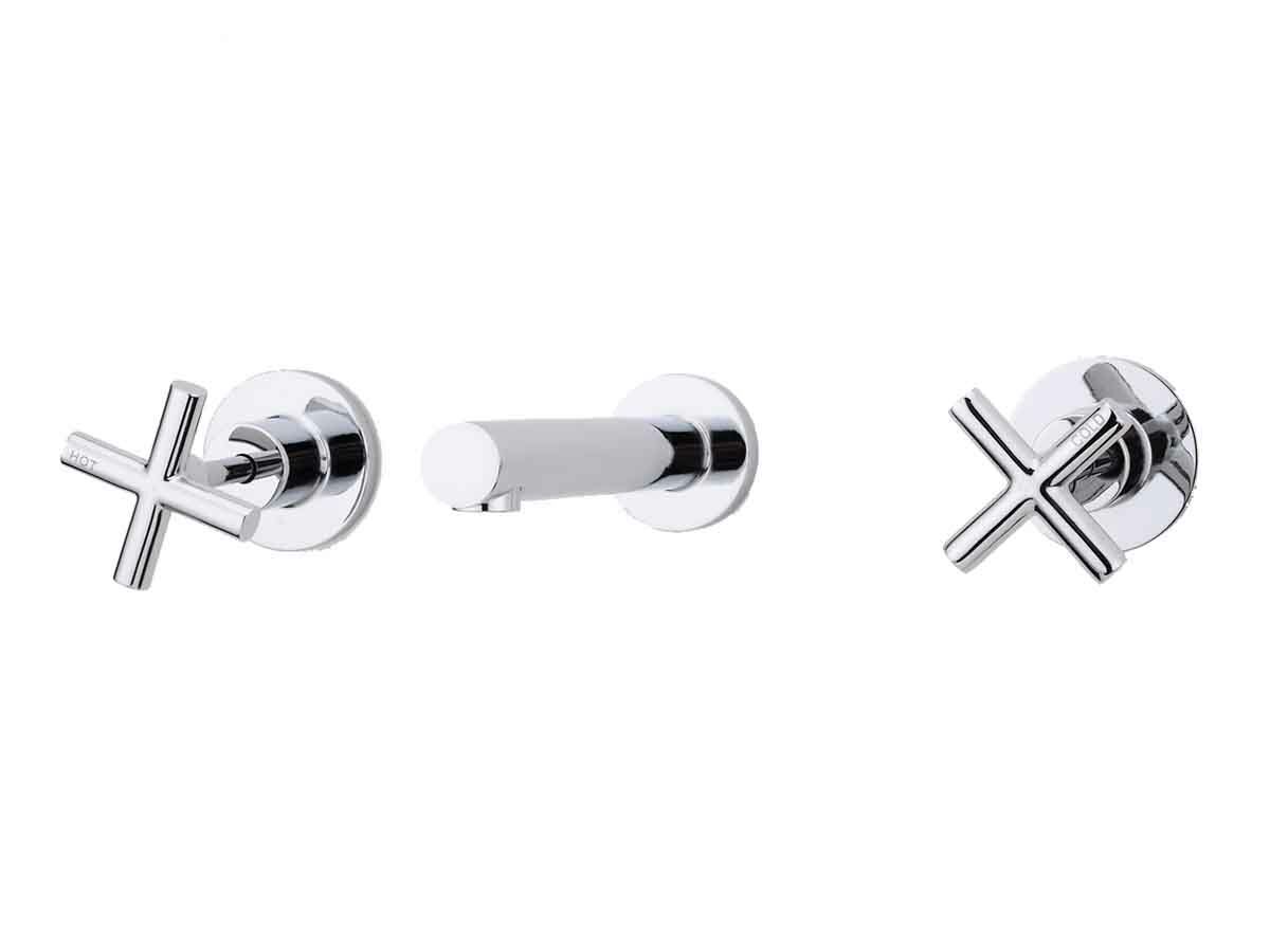 reece Posh Solus Bath Set 220mm Outlet Chrome Plated