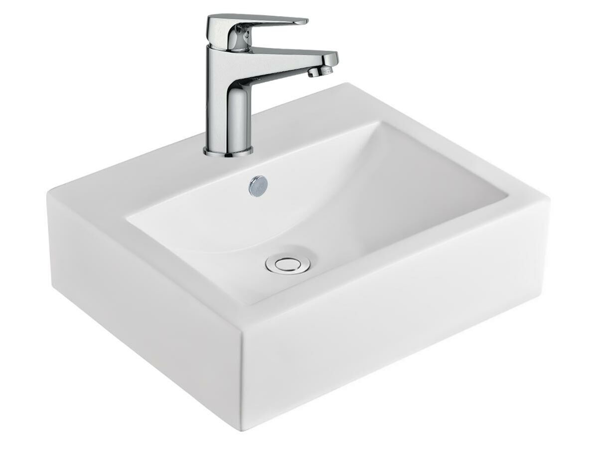 reece Posh Solus Counter Basin 500 x 400mm 1 Taphole White reece Posh Solus Counter Basin 500 x 400mm 1 Taphole White