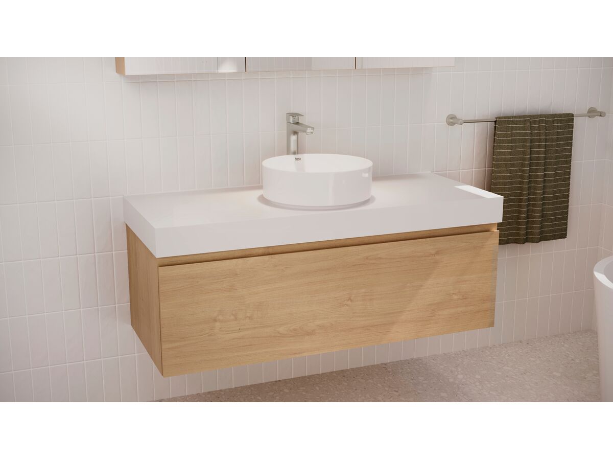 Reece Posh Solus Extended Basin Mixer Tap Brushed Nickel (5 Star) Lead Free