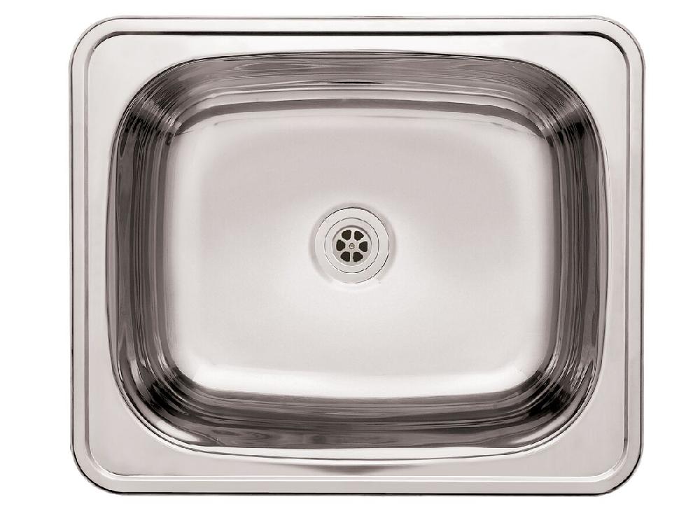 reece Posh Solus Flat Rim Trough 45 Litres No Taphole Stainless Steel