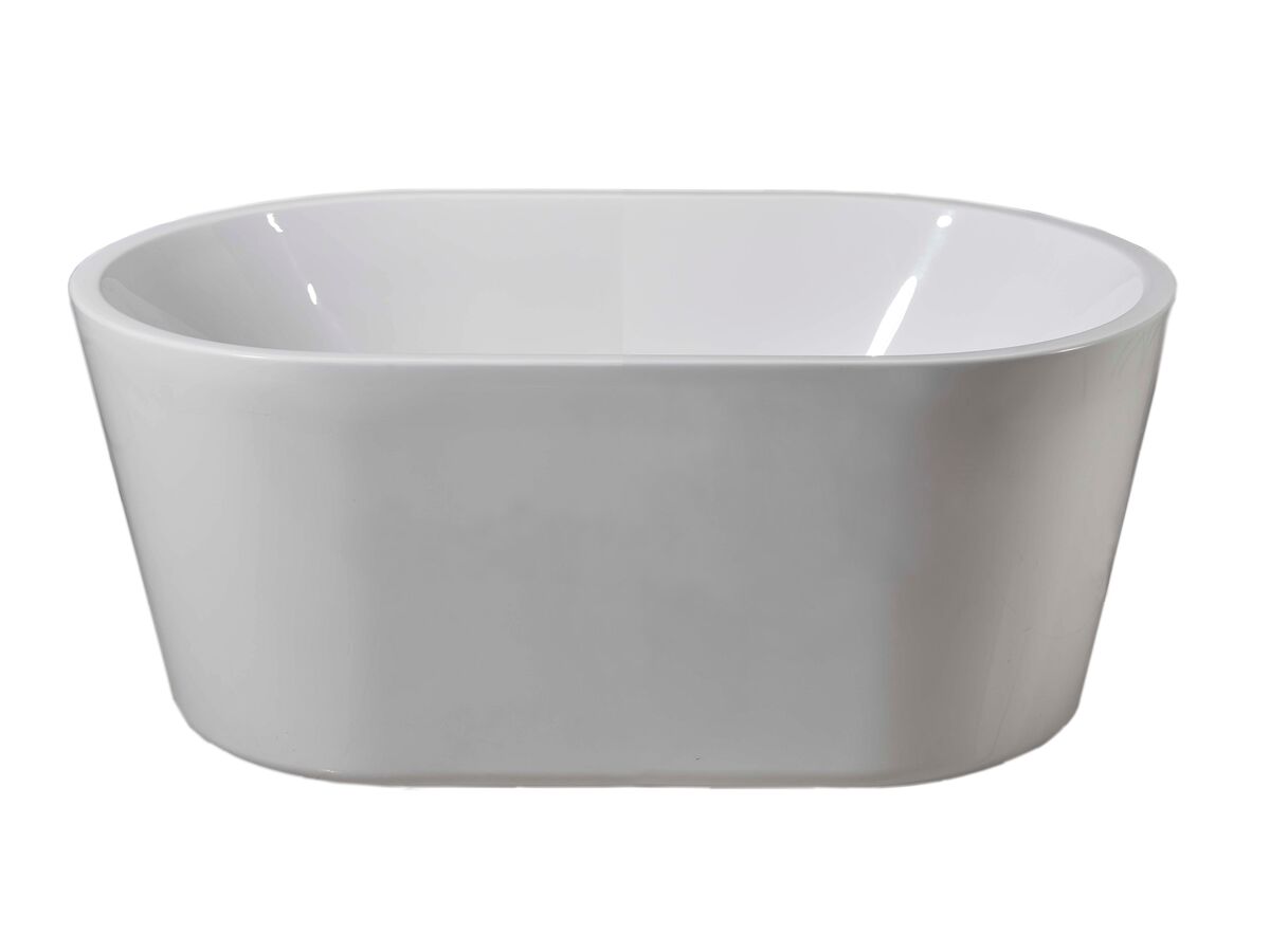 Reece Posh Solus Freestanding Bath 1500 X 700 X 560mm White No Overflow