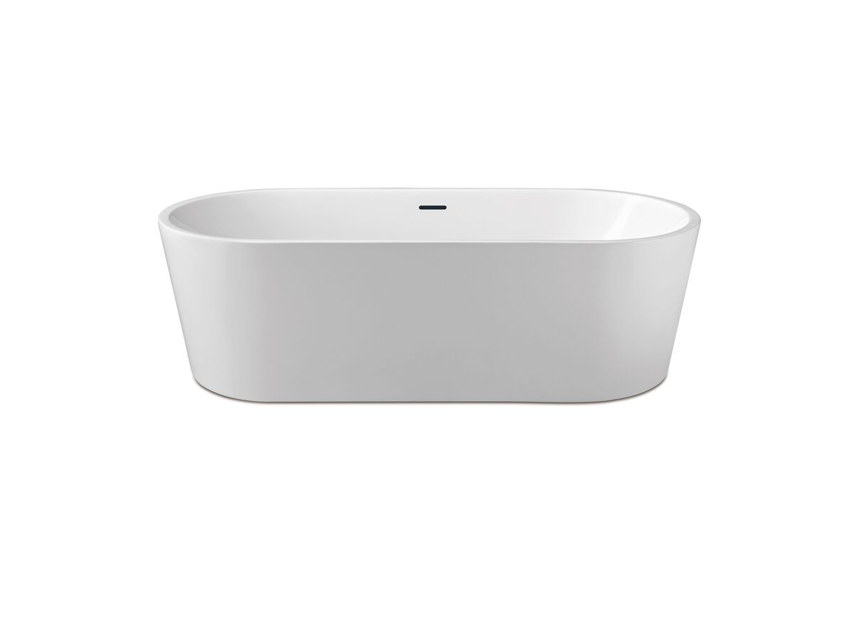 reece Posh Solus Freestanding Bath with Overflow 1780 x 800 x 595mm White