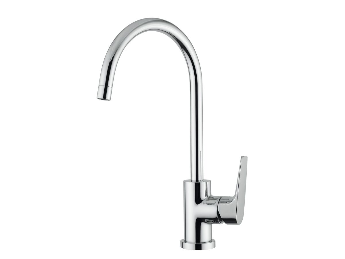 reece Posh Solus MK2 Gooseneck Sink Mixer Tap Chrome (4 Star) reece Posh Solus MK2 Gooseneck Sink Mixer Tap Chrome (4 Star)