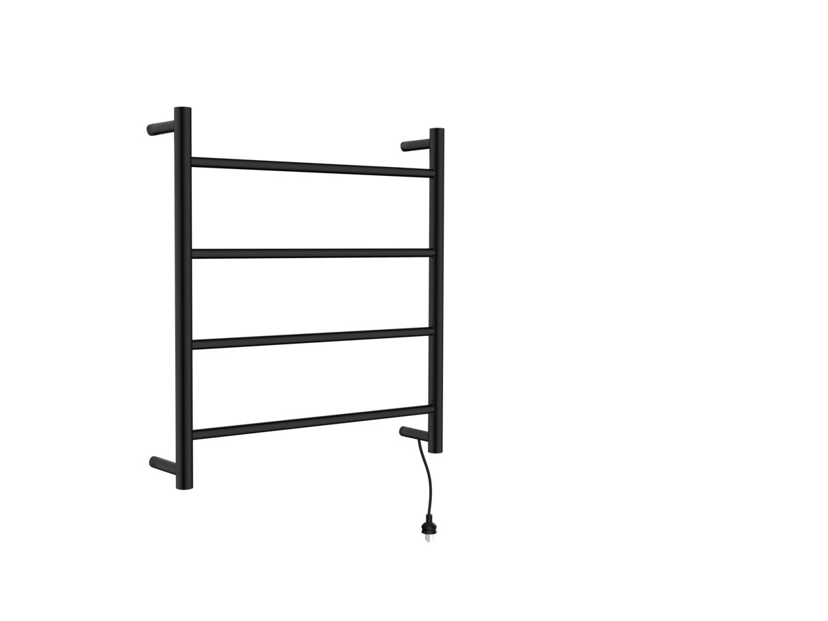 Reece Posh Solus MK2 Heated Towel Rail 700 X 700mm Matte Black