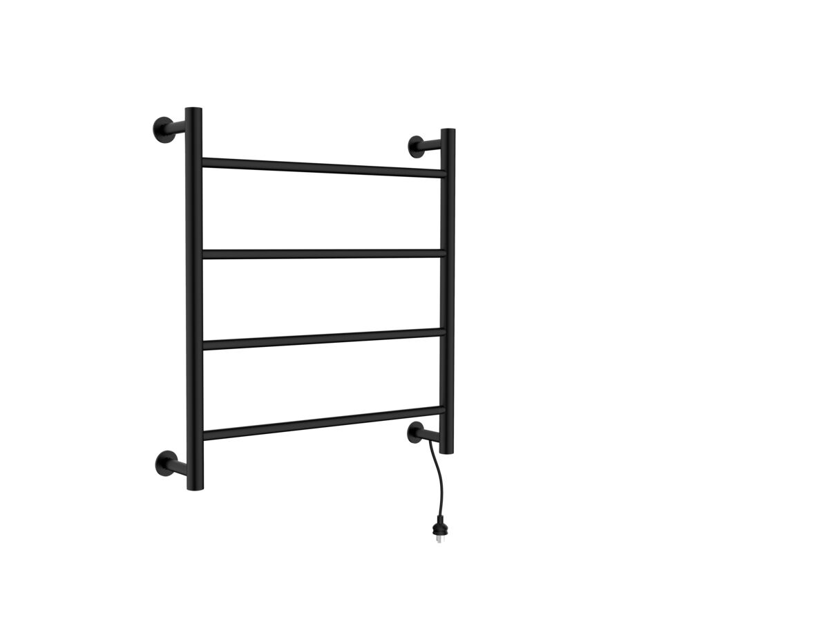 Reece Posh Solus MK2 Heated Towel Rail 700 X 700mm Matte Black