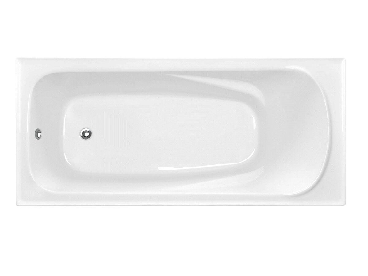 reece Posh Solus MK2 Inset Bath 1675mm with Overflow Chrome