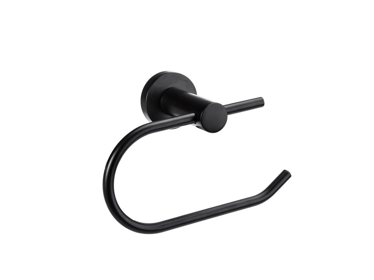 reece Posh Solus MK2 Toilet Roll Holder Matte Black