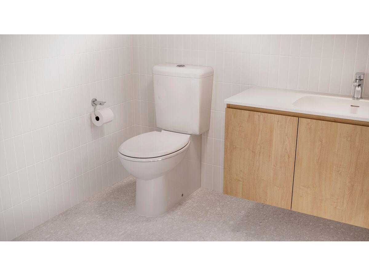 Reece Posh Solus MK2 Toilet Roll Holder Rail Brushed Nickel