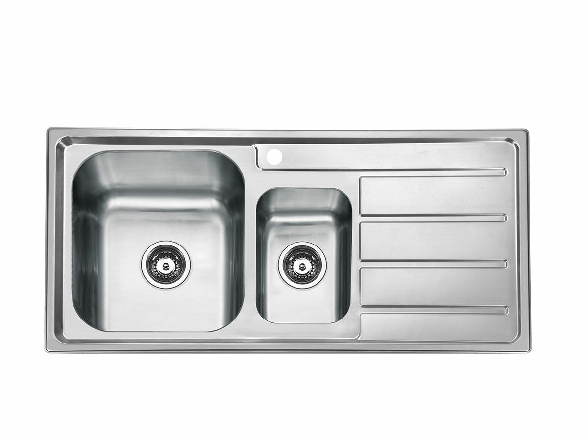 Reece Posh Solus MK3 1 1/3 Sink Pack Left Hand Basin Stainless Steel