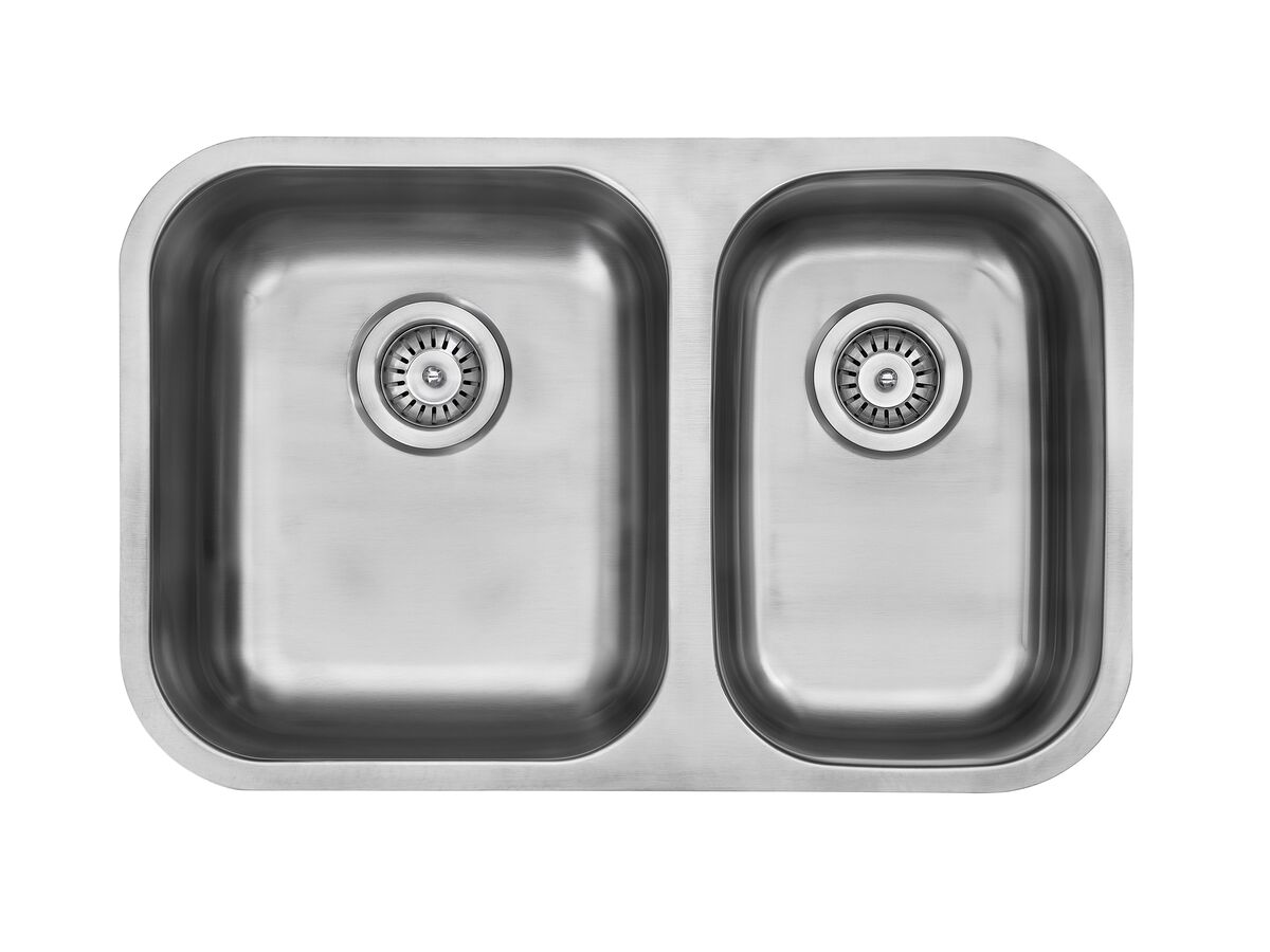 reece Posh Solus MK3 1 3/4 Bowl Undermount Sink No Taphole Stainless Steel