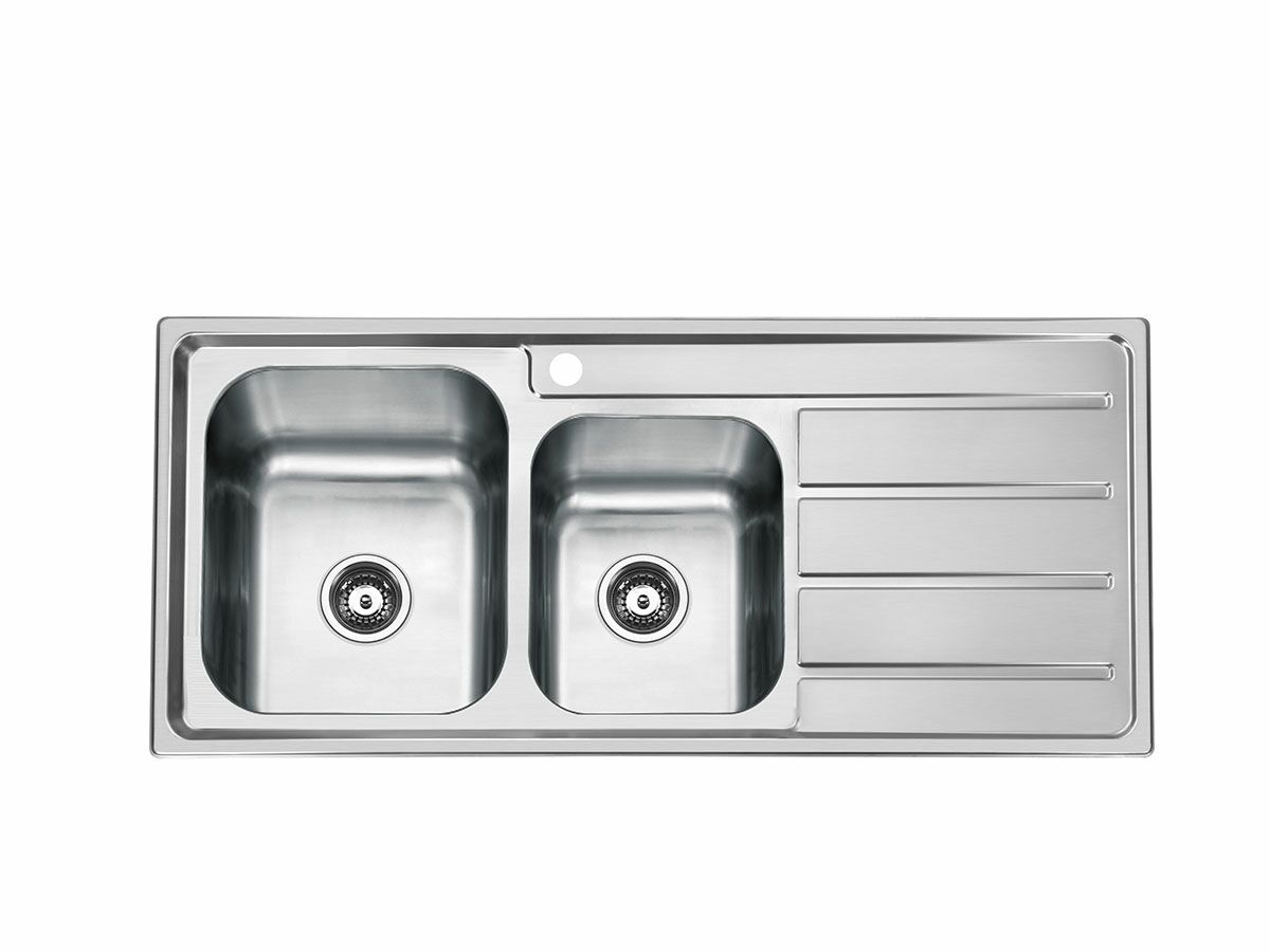 Reece Posh Solus MK3 1 3/4 Sink Pack Left Hand Bowl Stainless Steel