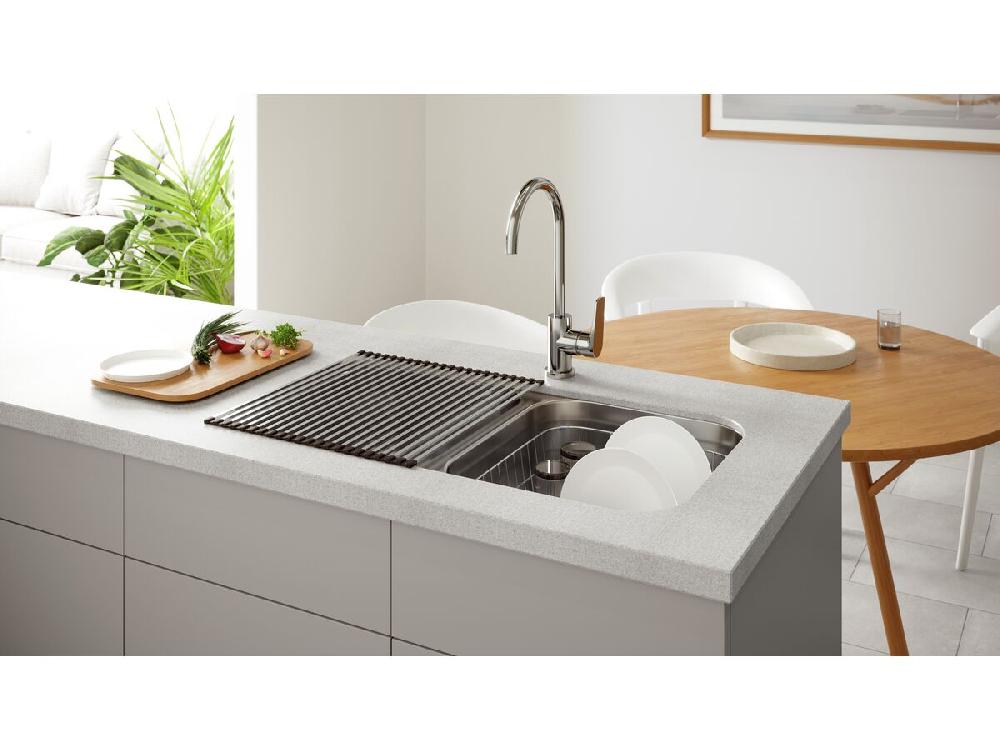 Reece Posh Solus MK3 Double Bowl Undermount Sink No Taphole Stainless Steel
