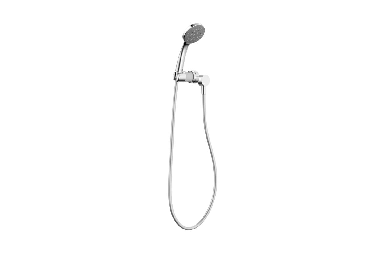 Reece Posh Solus MK3 Grab Single Rail Shower Conversion Kit 1 Function With Wall Water Inlet Chrome (4 Star)
