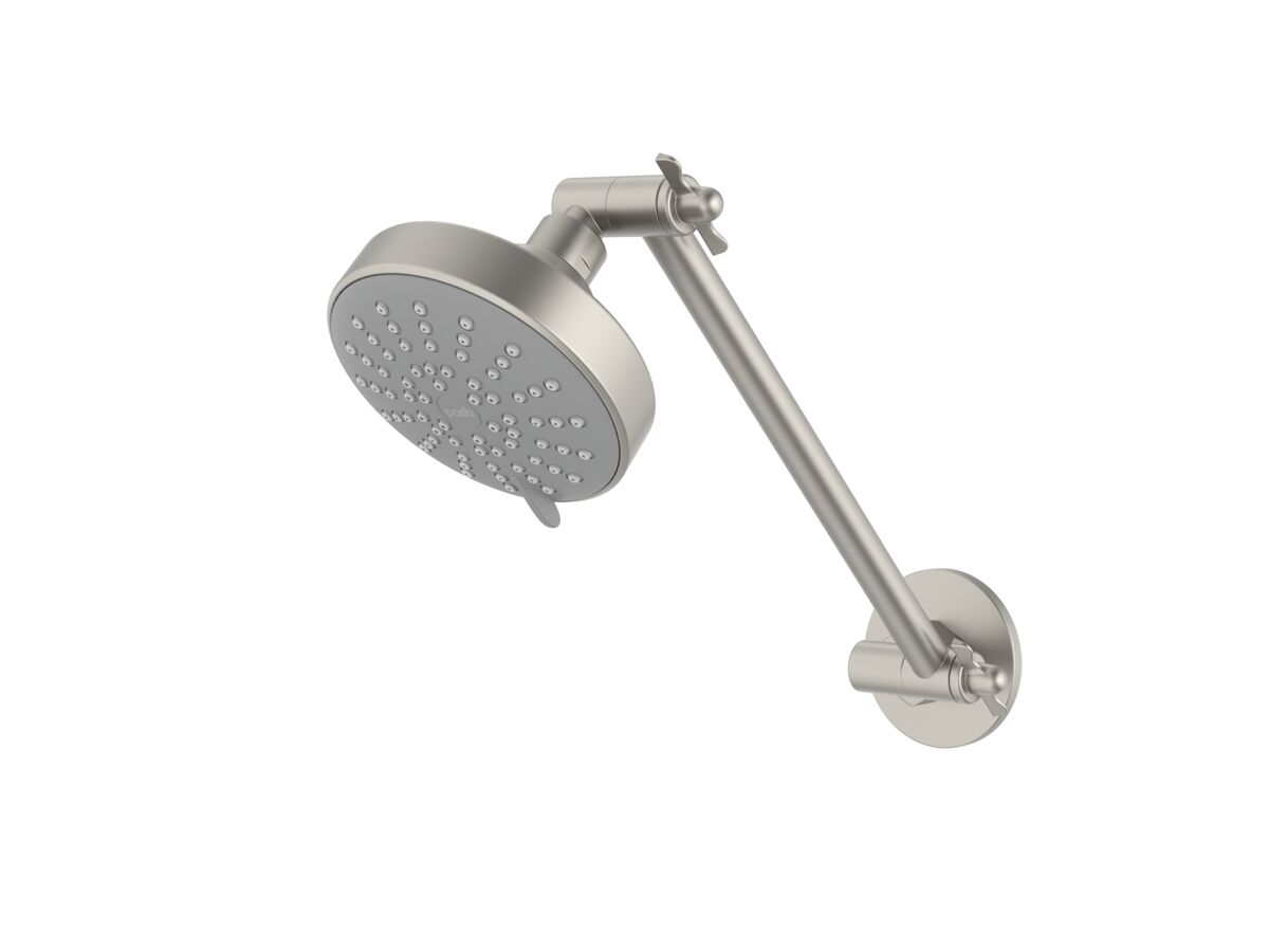 reece Posh Solus MK3 Hi Rise Shower 3 Functions Brushed Nickel (4 Star)
