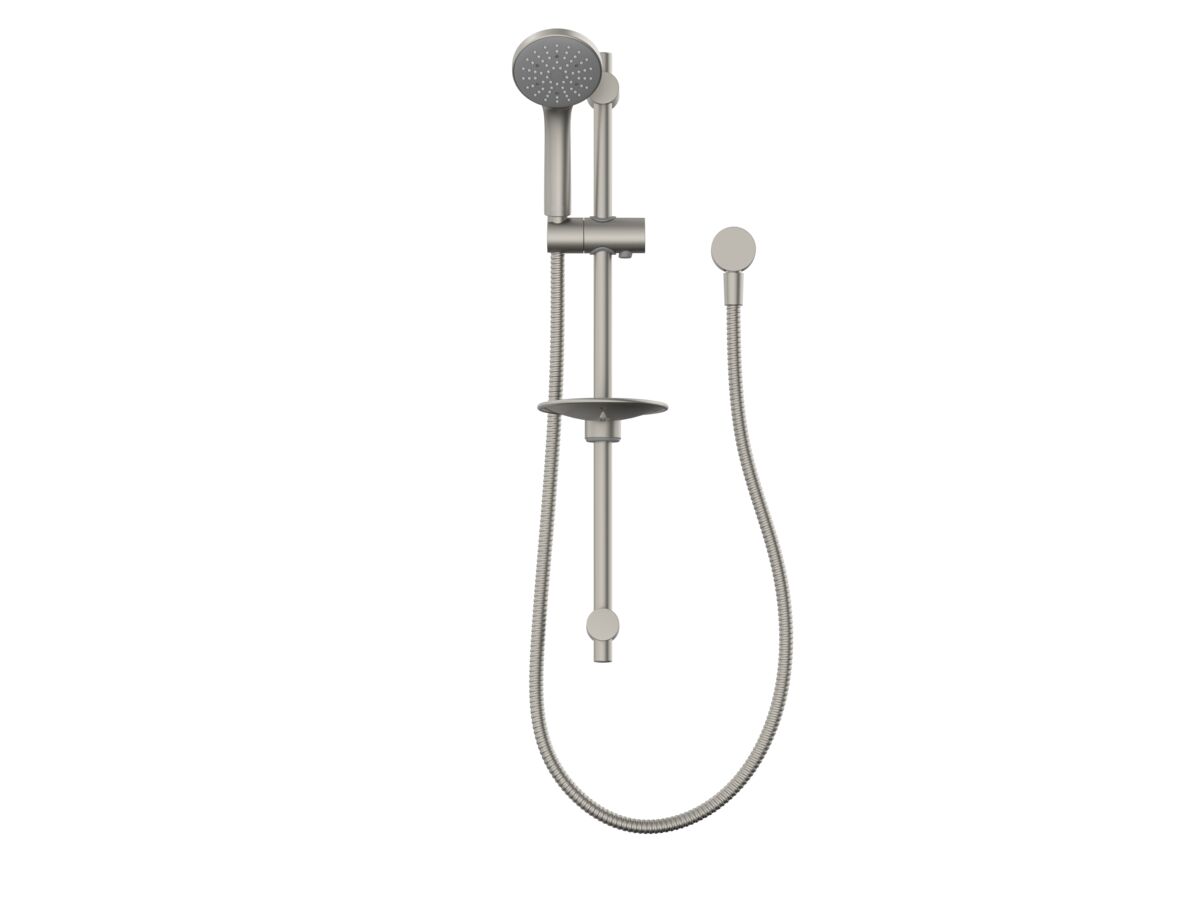 Reece Posh Solus MK3 Rail Shower 1 Function Brushed Nickel (4 Star)