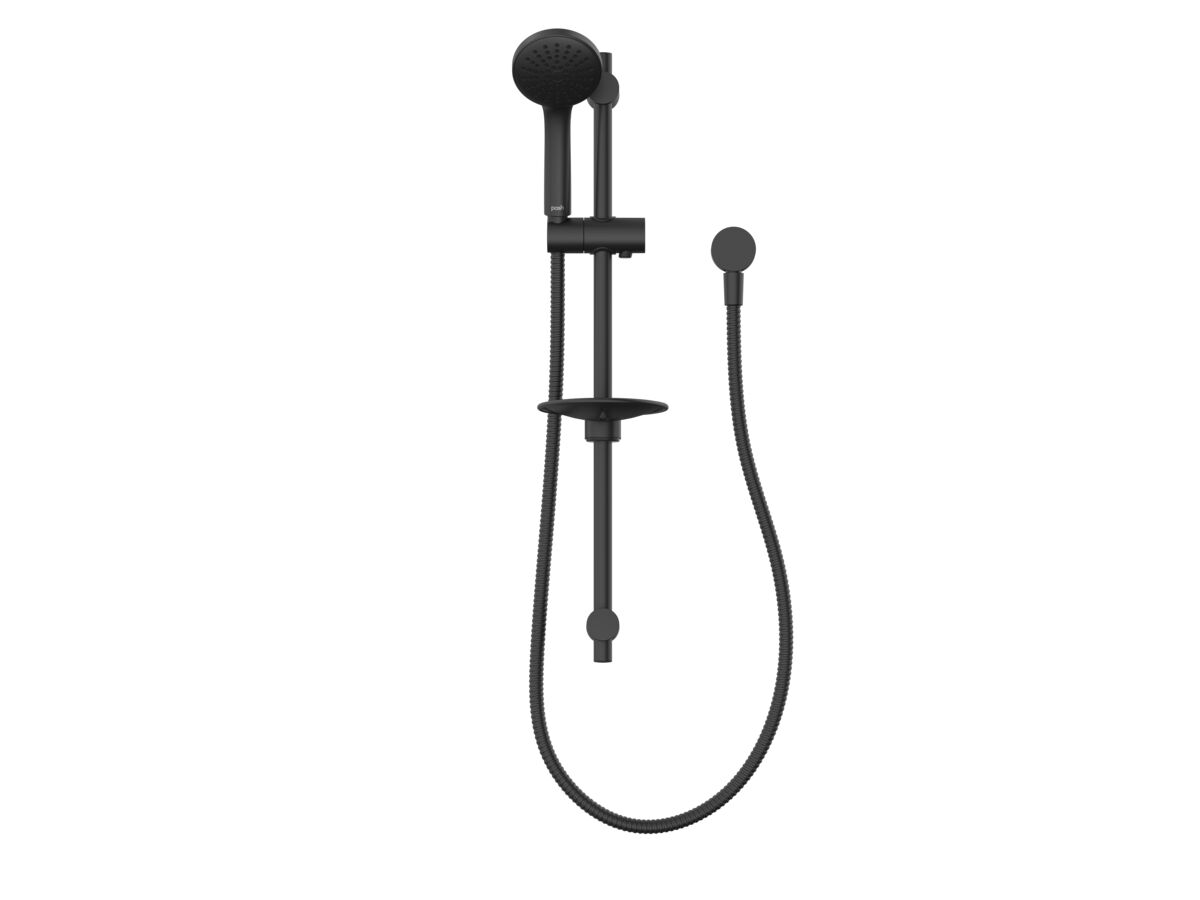 Reece Posh Solus MK3 Rail Shower 1 Function Matte Black (4 Star)