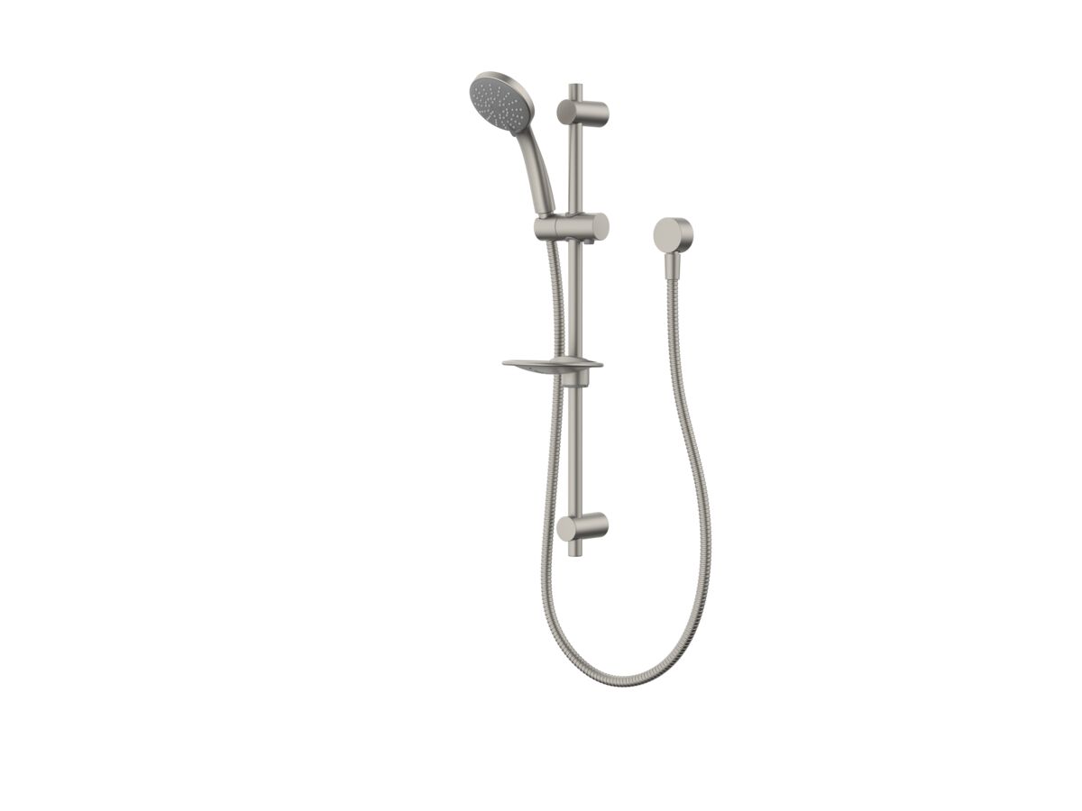 reece Posh Solus MK3 Rail Shower 3 Function Brushed Nickel (4 Star)
