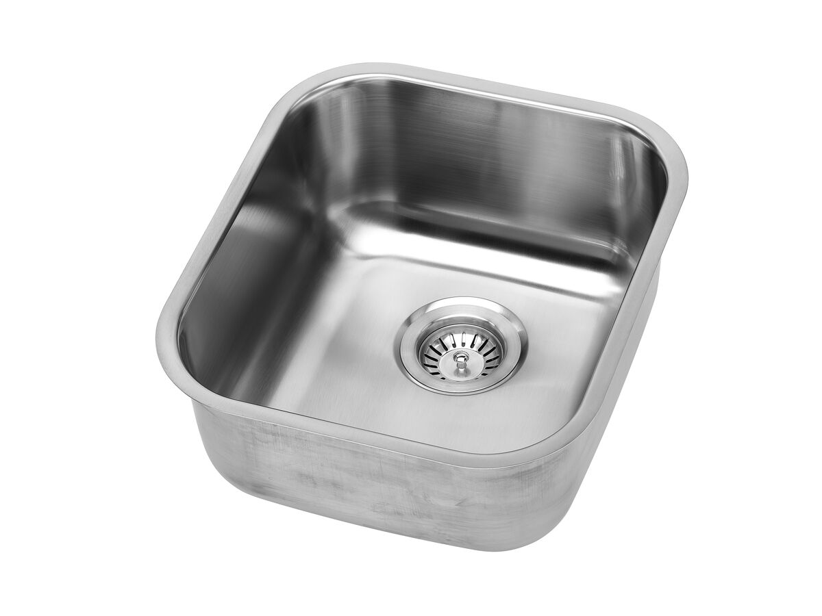 Reece Posh Solus MK3 Single Bowl Undermount Sink No Taphole Stainless Steel