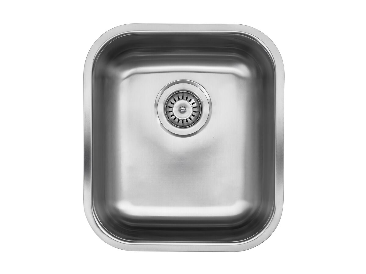reece Posh Solus MK3 Single Bowl Undermount Sink No Taphole Stainless Steel