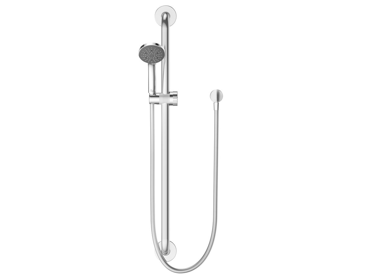 Reece Posh Solus MK3 Single Grab Rail Shower 1 Function 900mm With Wall Water Inlet Chrome (4 Star)