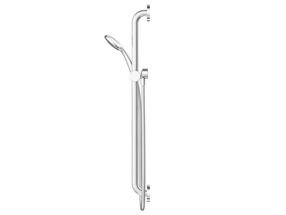 Reece Posh Solus MK3 Single Grab Rail Shower 1 Function 900mm With Wall Water Inlet Chrome (4 Star)