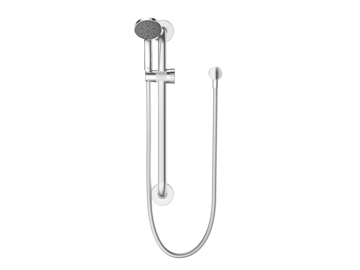 Reece Posh Solus MK3 Single Grab Rail Shower 1 Function 600mm With Wall Water Inlet Chrome (4 Star)