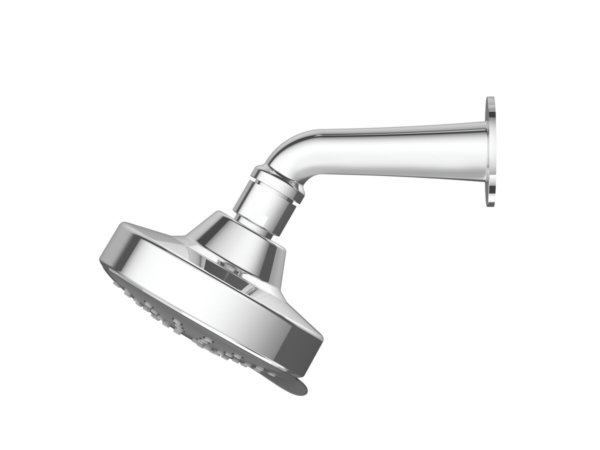 Reece Posh Solus MK3 Wall Shower & Arm 3 Functions Chrome (4 Star)