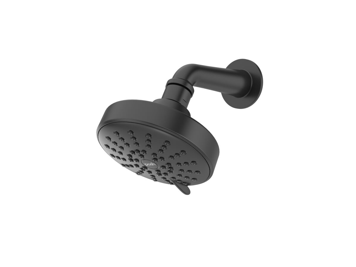 reece Posh Solus MK3 Wall Shower & Arm 3 Functions Matte Black (4 Star) reece Posh Solus MK3 Wall Shower & Arm 3 Functions Matte Black (4 Star)