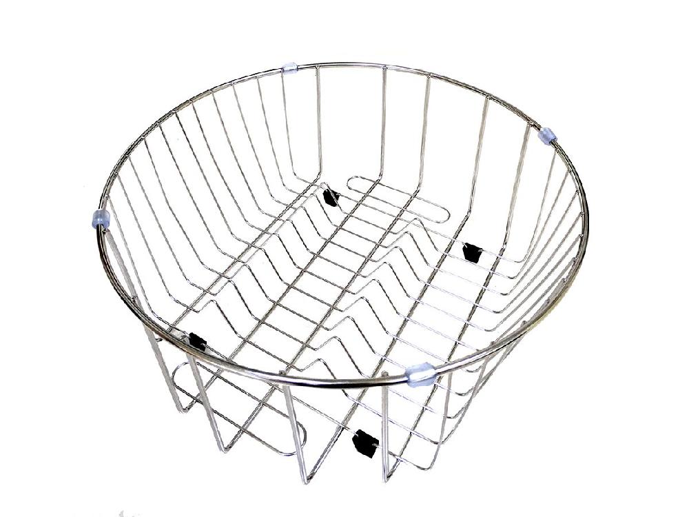 Reece Posh Solus Round Inset/Undermount Sink Pack No Taphole 430mm Stainless Steel