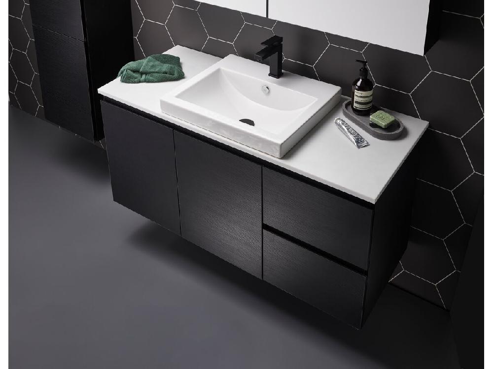 Reece Posh Solus Semi Inset Basin 1 Taphole 540 X 450mm White