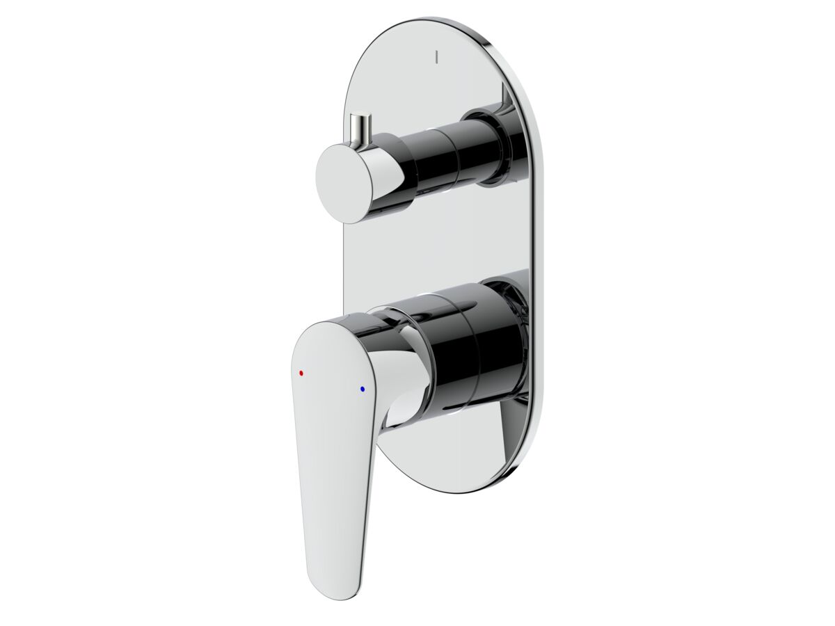 reece Posh Solus Shower Mixer Tap with Diverter Chrome