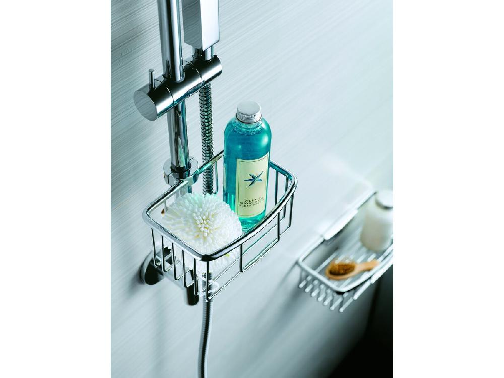 Reece Posh Solus Shower Rail Basket 160 X 140 X 80mm Chrome