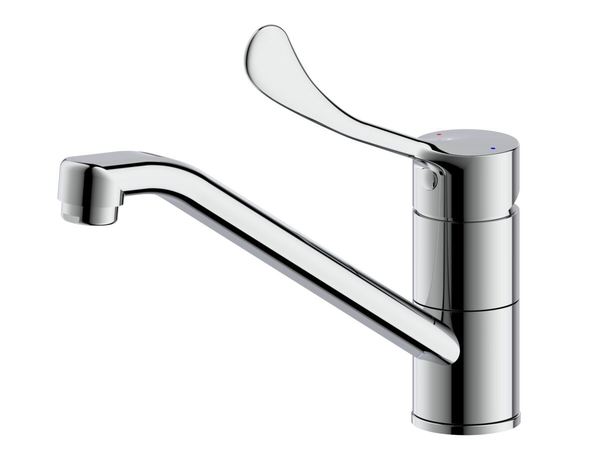 reece Posh Solus Sink Mixer Extended Lever Chrome (4 Star) Lead Free