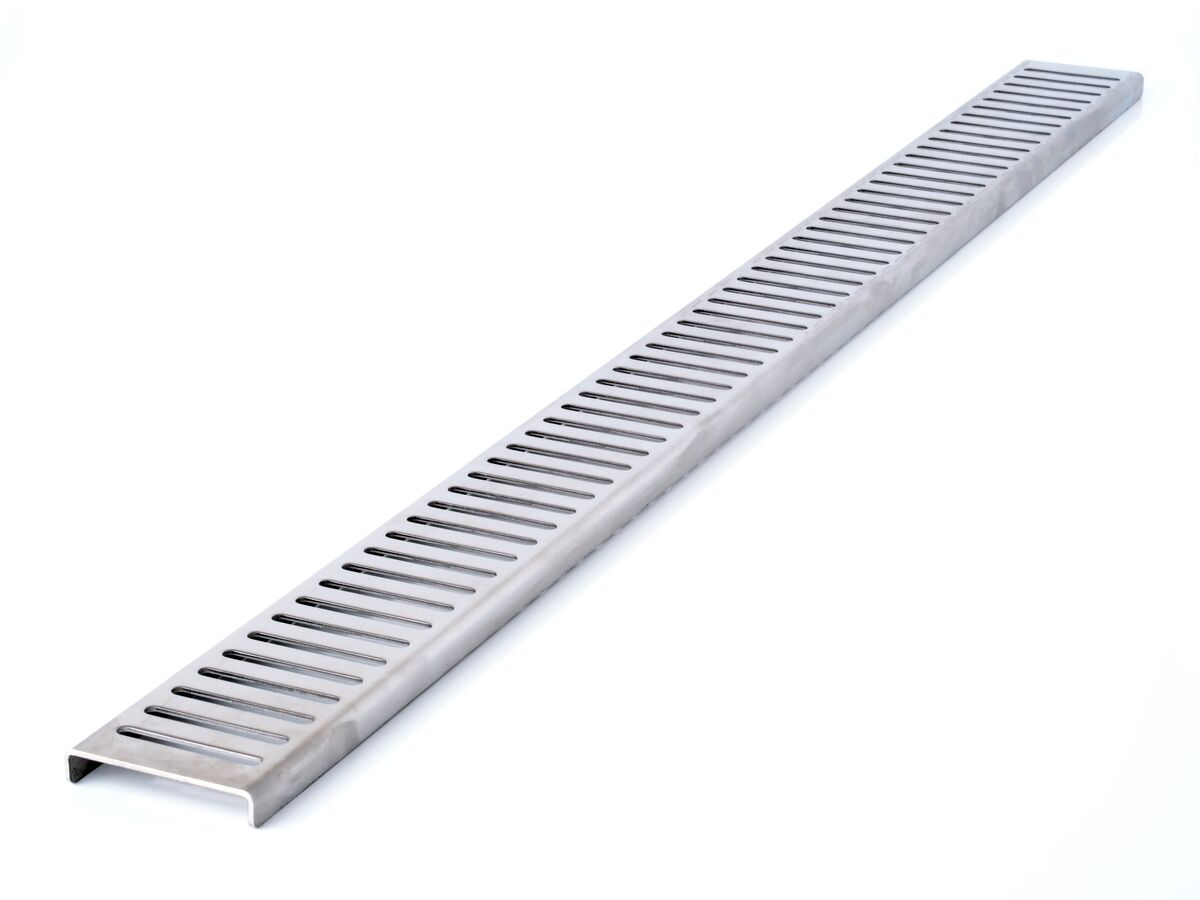 Reece Posh Solus Tile Over Shower Tray With 860mm Long Rear Stainless Steel Standard Channel (For 2 Wall / Corner Install) 900mm X 1200mm